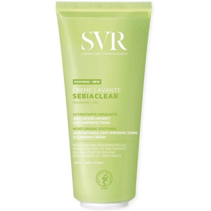 SVR SEBIACLEAR CRÈME LAVANTE HYDRATANTE APAISANTE 200ML