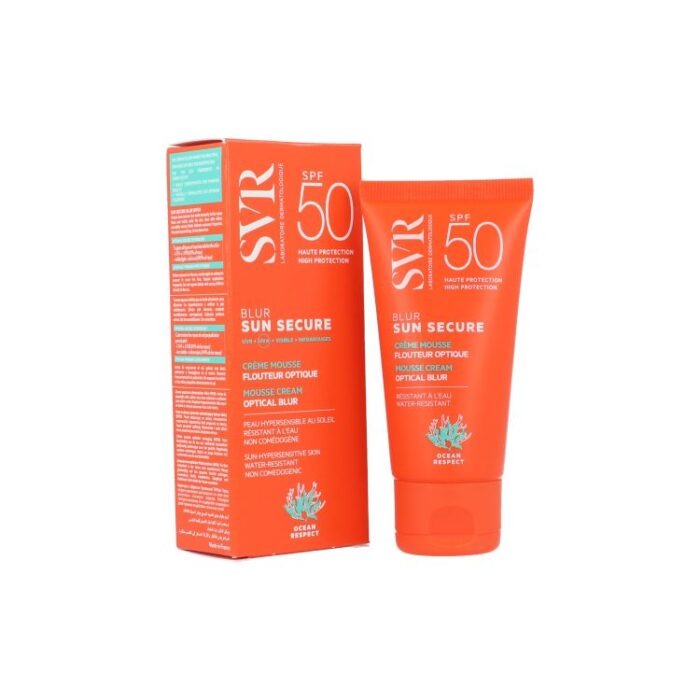 SVR SUN SECURE BLUR CRÈME MOUSSE FLOUTEUR OPTIQUE SPF50+ 50ML