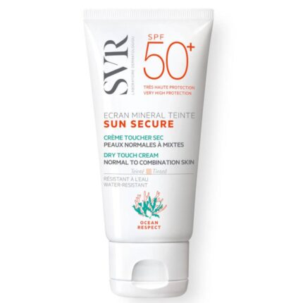SVR SUN SECURE ÉCRAN MINÉRAL TEINTÉ SPF50+ CRÈME PEAUX PEAUX NORMALES À MIXTES 50ML