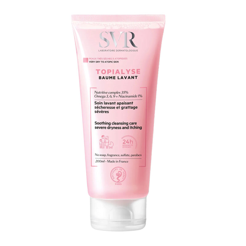 SVR TOPIALYSE BAUME LAVANT SOIN APAISANT SÉCHERESSE SÉVÈRE 200ML