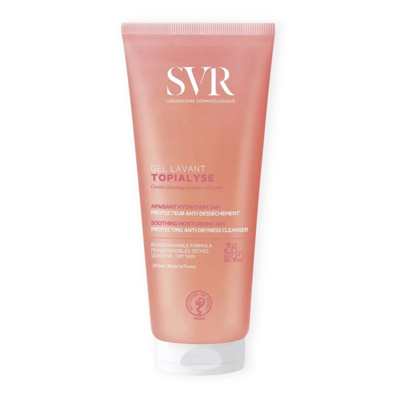SVR TOPIALYSE GEL LAVANT APAISANT HYDRATANT 24H ANTI-DESSÈCHEMENT 200ML