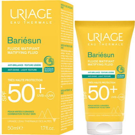URIAGE BARIÉSUN FLUIDE MATIFIANT TRÈS HAUTE PROTECTION SPF50+ 50ML