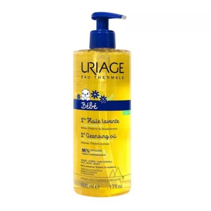 URIAGE BÉBÉ 1ÉRE HUILE LAVANTE PROTECTRICE À L'EDELWEISS BIO 500ML