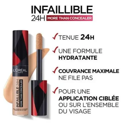 L'OREAL PARIS - INFAILLIBLE MORE THAN CONCEALER 338 MIEL
