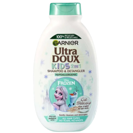 GARNIER -ULTRA DOUX ULTRA DOUX 2-IN-1 KIDS DÉLICATESSE D’AVOINE 400ML