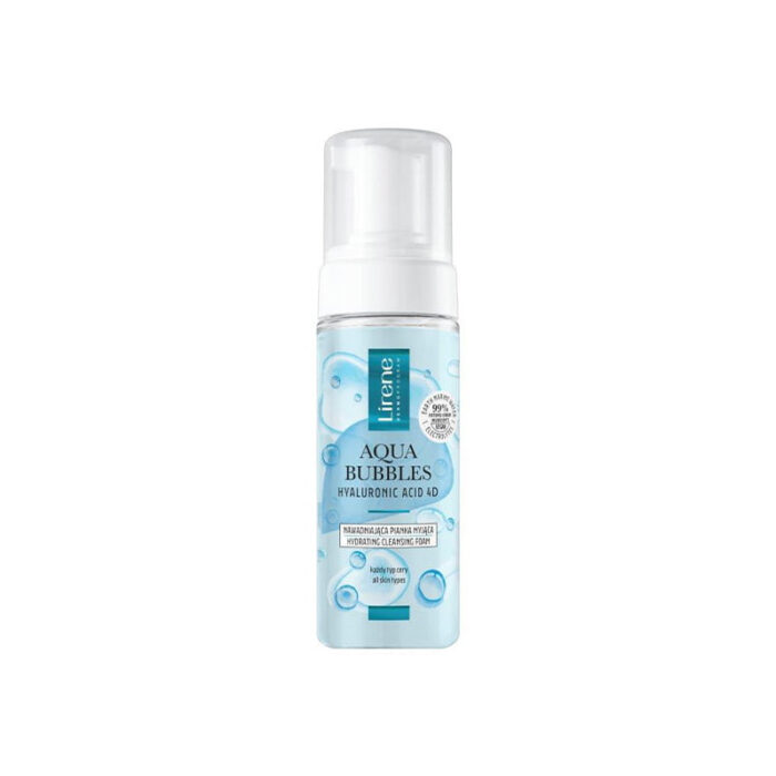 MOUSSE LAVANTE AQUA BUBBLES ACIDE HYALURONIQUE LIRENE