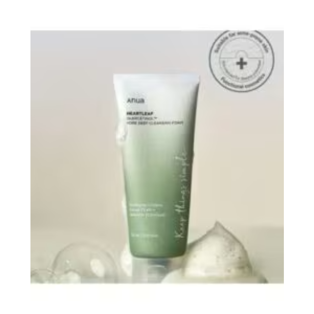 ANUA HEARTLEAF QUERCETINOL PORE DEEP CLEANSING FOAM 150 ML