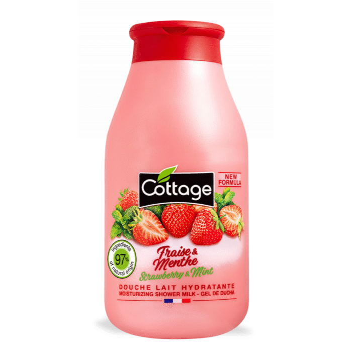 Cottage Douche & Bain Lait Hydratant Fraise & Menthe 250ml Cottage Douche & Bain Lait Hydratant Fraise & Menthe 250ml