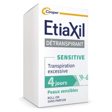 Etiaxil Détranspirant Original - 4 Jours -Transpiration Excessive Peaux Sensibles