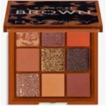 HUDA BEAUTY BROWN CARAMEL EYESHADOW PALETTE