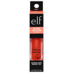 elf GLOW REVIVER LIP OIL INFUSED WITH APRICOT OIL CORAL FIXATION