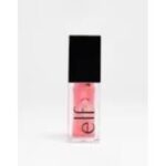 elf GLOW REVIVER LIP OIL INFUSED WITH APRICOT OIL PINK QUARTZ