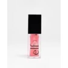 elf GLOW REVIVER LIP OIL INFUSED WITH APRICOT OIL PINK QUARTZ
