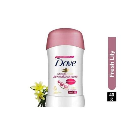 Dove Ultimate Repair Déodorant Stick Correcteur Taches Foncées Fleur de Lys – 40g