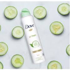 Dove Deodorant Go Fresh Cucumber 250 ml