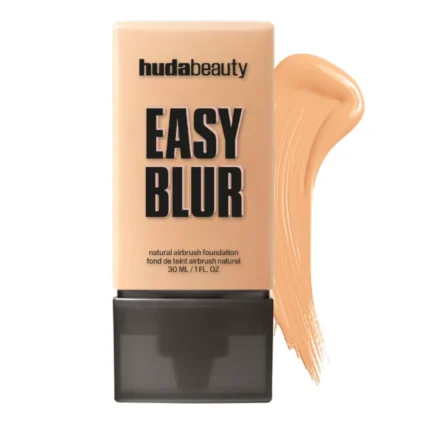 HUDA BEAUTY Easy Blur Natural Airbrush Foundation with Niacinamide Toasted Coconut 240N