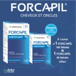 Forcapil Cheveux Et Ongles 180 Gelules