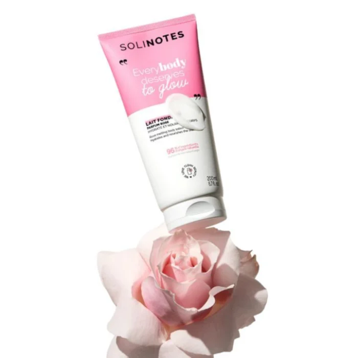 SOLINOTES LAIT FONDANT PARFUM ROSE 200 ML