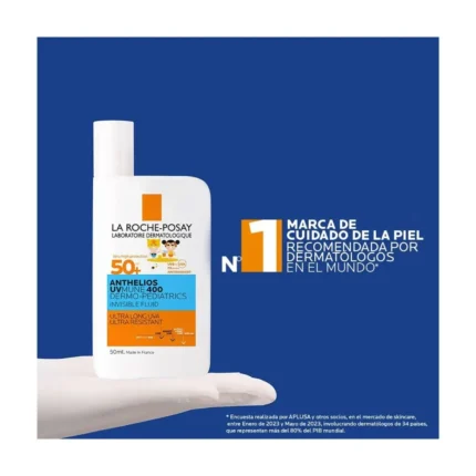LA ROCHE POSAY ANTHELIOS UVMUNE 400 DERMO-PEDIATRICS FLUIDE SPF50+