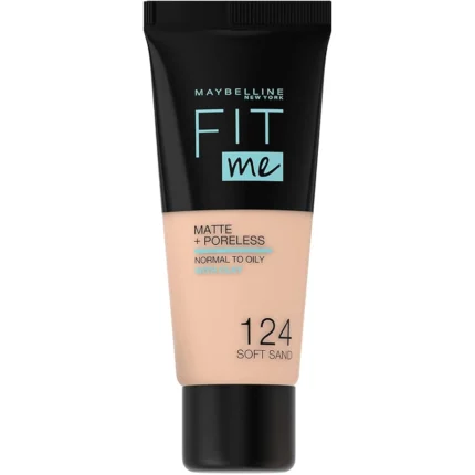 MAYBELLINE Fit me matte poreless 124