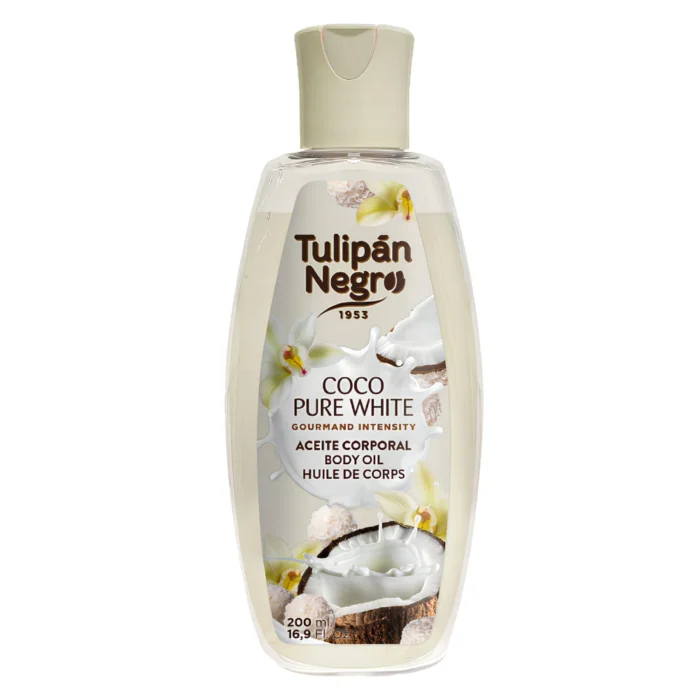 TULIPAN NEGRO HUILE DE CORPS COCO (1) TULIPAN NEGRO HUILE DE CORPS