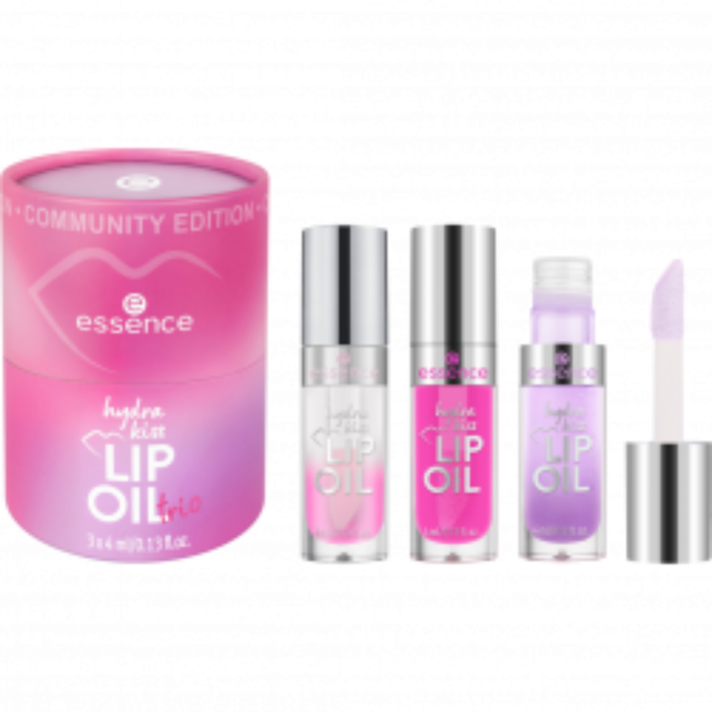 Essence Hydra Kiss Lip Oil Trio