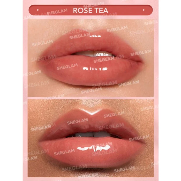 SHEGLAM GLAZE LIPE GLOSS ROSE TEA – Image 2
