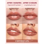 sheglam take a hint lip tint birthday lips