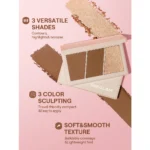 sheglam trio hero face palette gingerbread