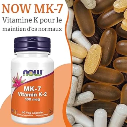 now mk 7 vitamin k2 100 mcg