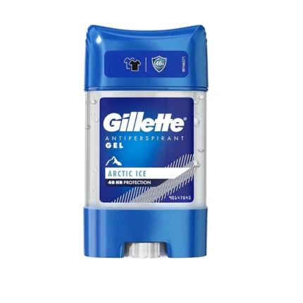 gillette antiperspirant clear gel arctic ice 70ml