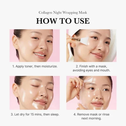 medicube collagen mask NIGT
