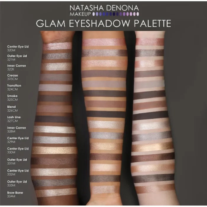 natasha denona glam palette