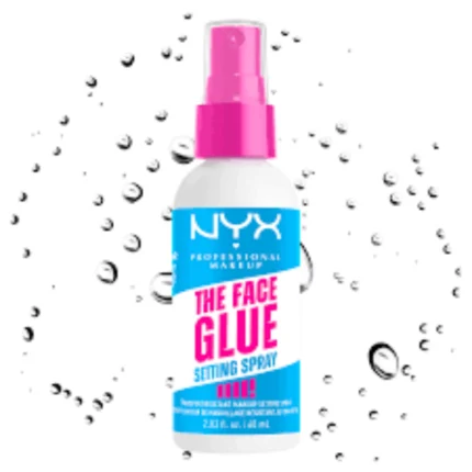 nyx the face glue setting spray