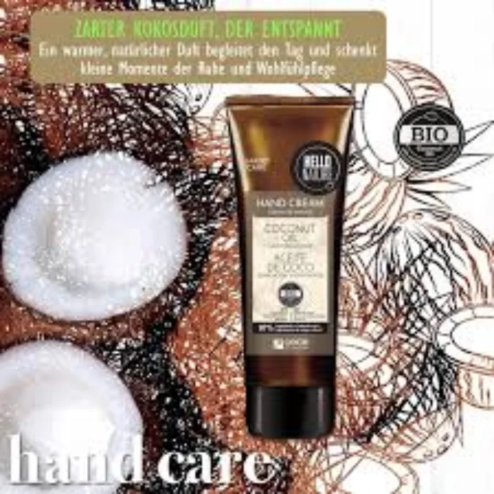 hello nature HAND CREAM ACETIE DE COCO