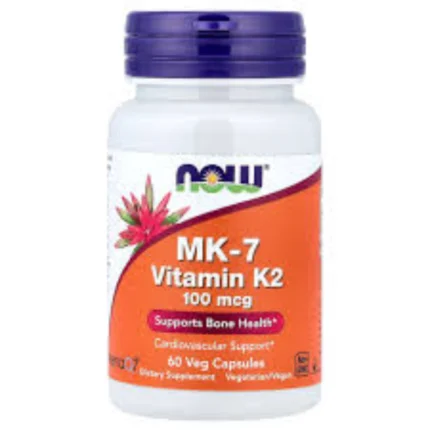 now mk 7 vitamin k2 100 mcg