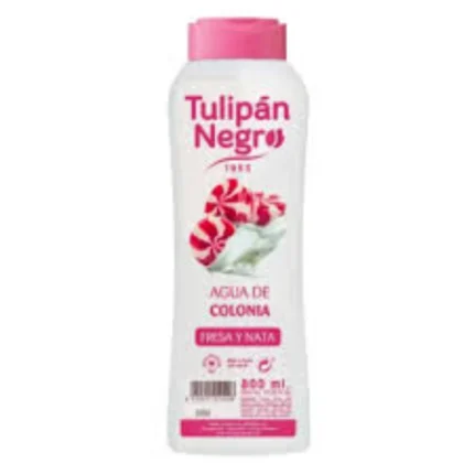 tulipan negro colonia fresa y nata