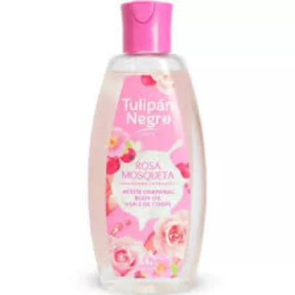 tulipan negro rosa mosqueta