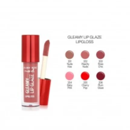 golden rose mood gleamy lip glaze lipgloss 202