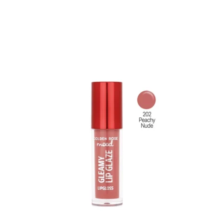 golden rose mood gleamy lip glaze lipgloss 202
