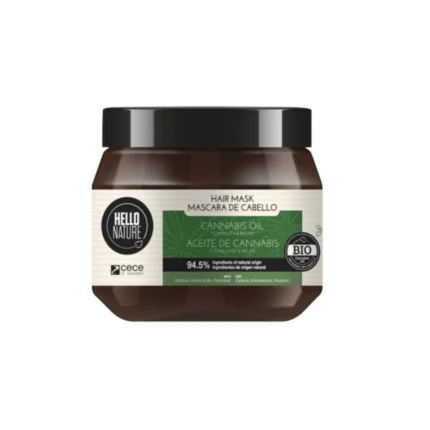 hello nature HAIR MASK CANNABIS OIL