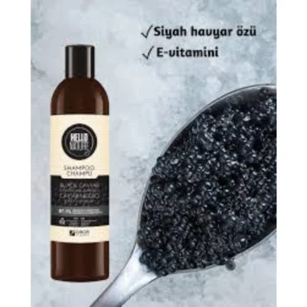 hello nature shampoo black caviar