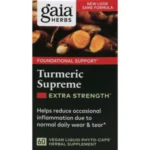 GAIA TURMERIC SUPREMA 60 VEGAN LIQUID PHYTO CAPS HERBAL SUPPLEMENT – Image 2