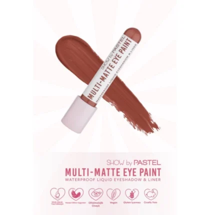 pastel multi matte eye paint WATERPROFE LIQUID EYESHADOW 85