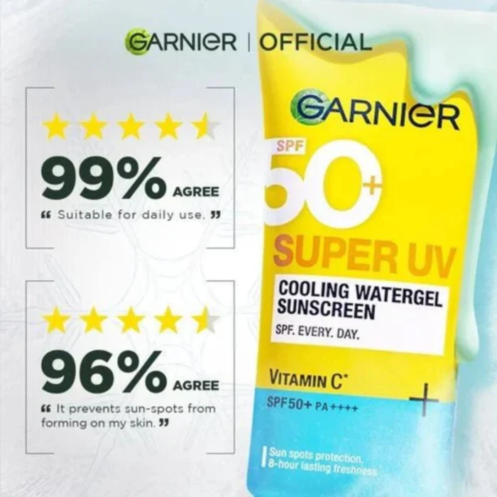 garnier super uv cooling watergel sunscreen – Image 2