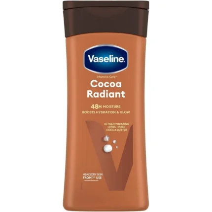 VASELINE CARE COCOA RADIANT LOTION CORPS 200ML