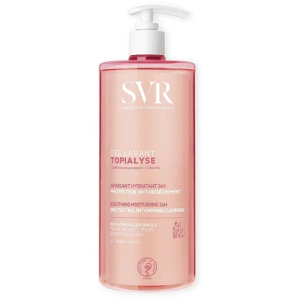 SVR TOPIALYSE GEL LAVANT APAISANT HYDRATANT 24H ANTI-DESSÈCHEMENT 1L