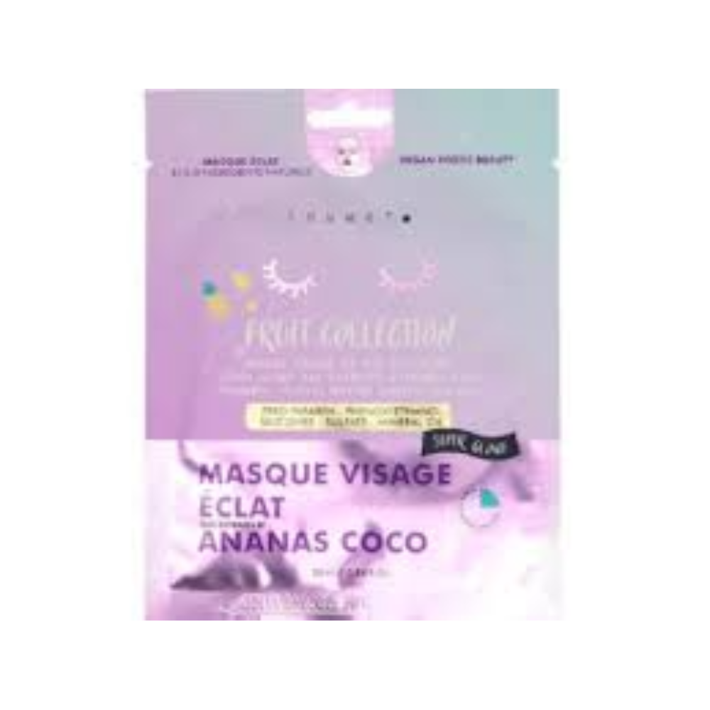 INUWET MASQUE VISAGE ECLAT ANANAS COCO