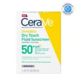 CERAVE FLUIDE INVISIBLE TOUCHER SEC PEAUX NORMALES A GRASSES 50 SPF