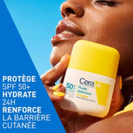CERAVE FLUIDE INVISIBLE TOUCHER SEC PEAUX NORMALES A GRASSES 50 SPF